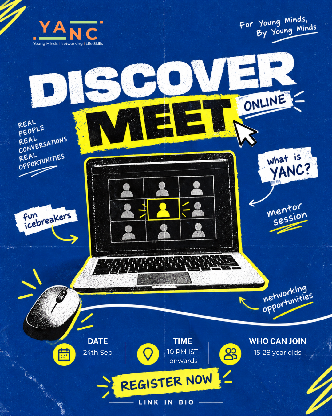 YANC - Online Discover Meet