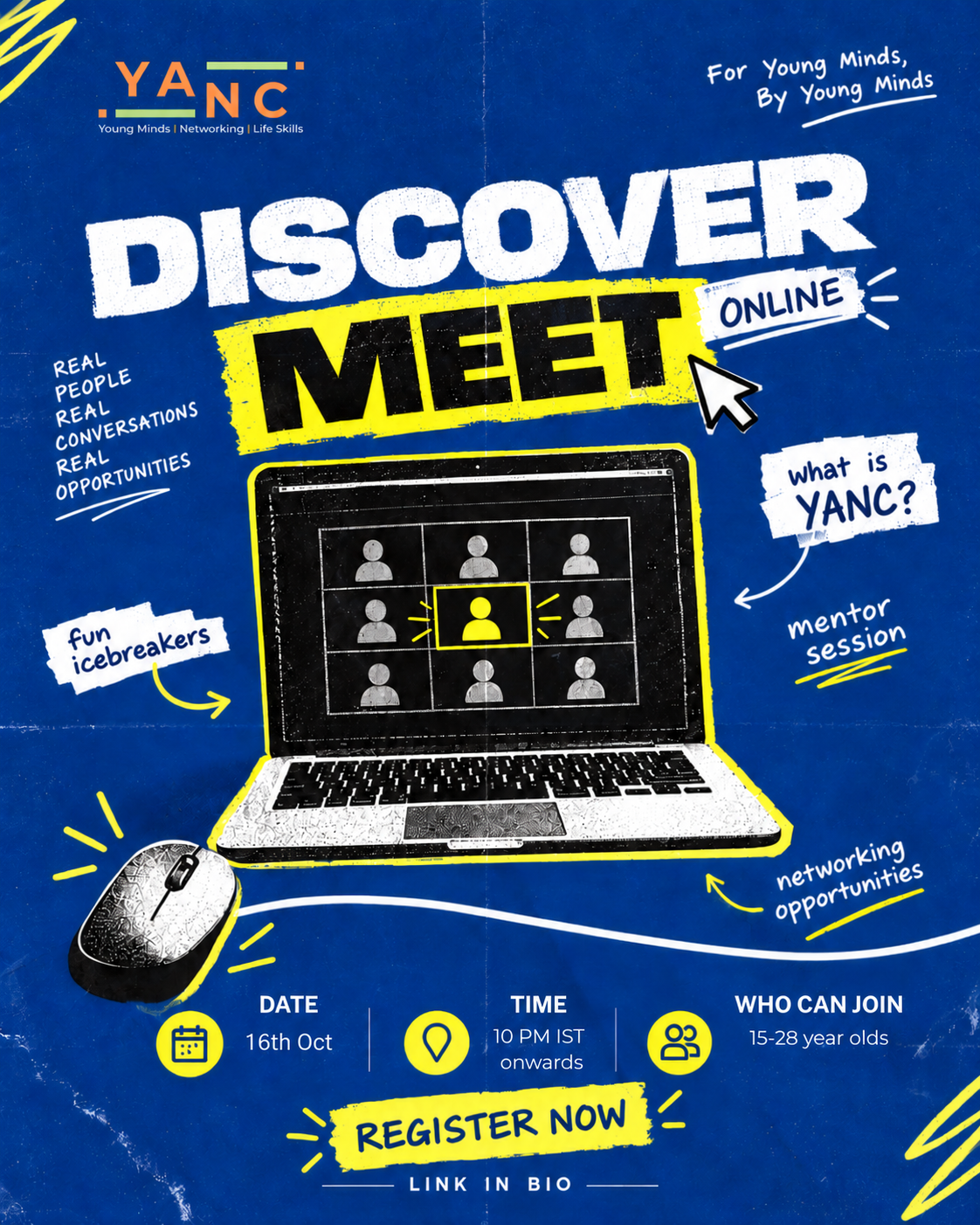 YANC - Online Discover Meet